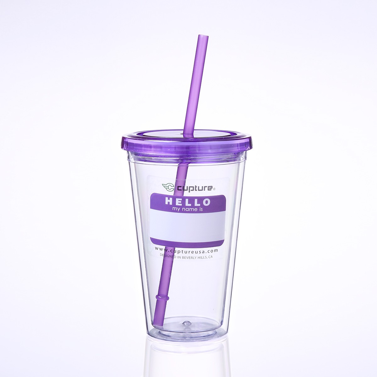 Classic Tumbler 16 oz, Purple