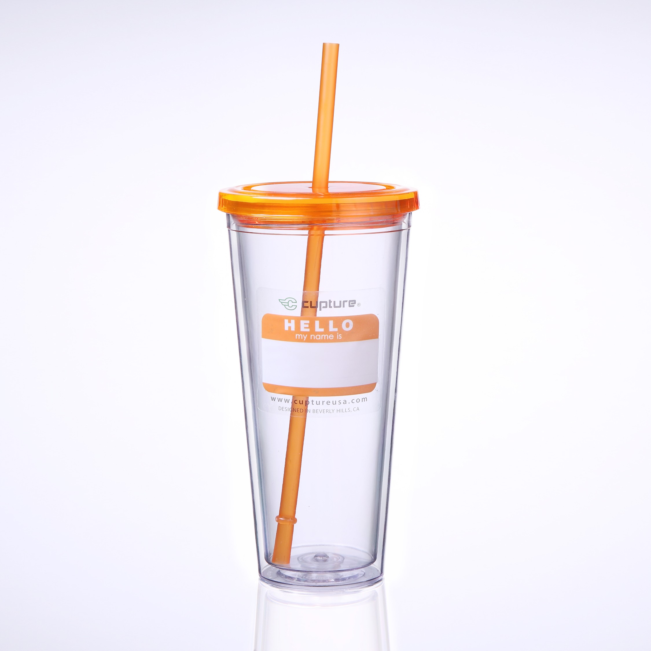 Classic Tumbler 24 oz, Orange