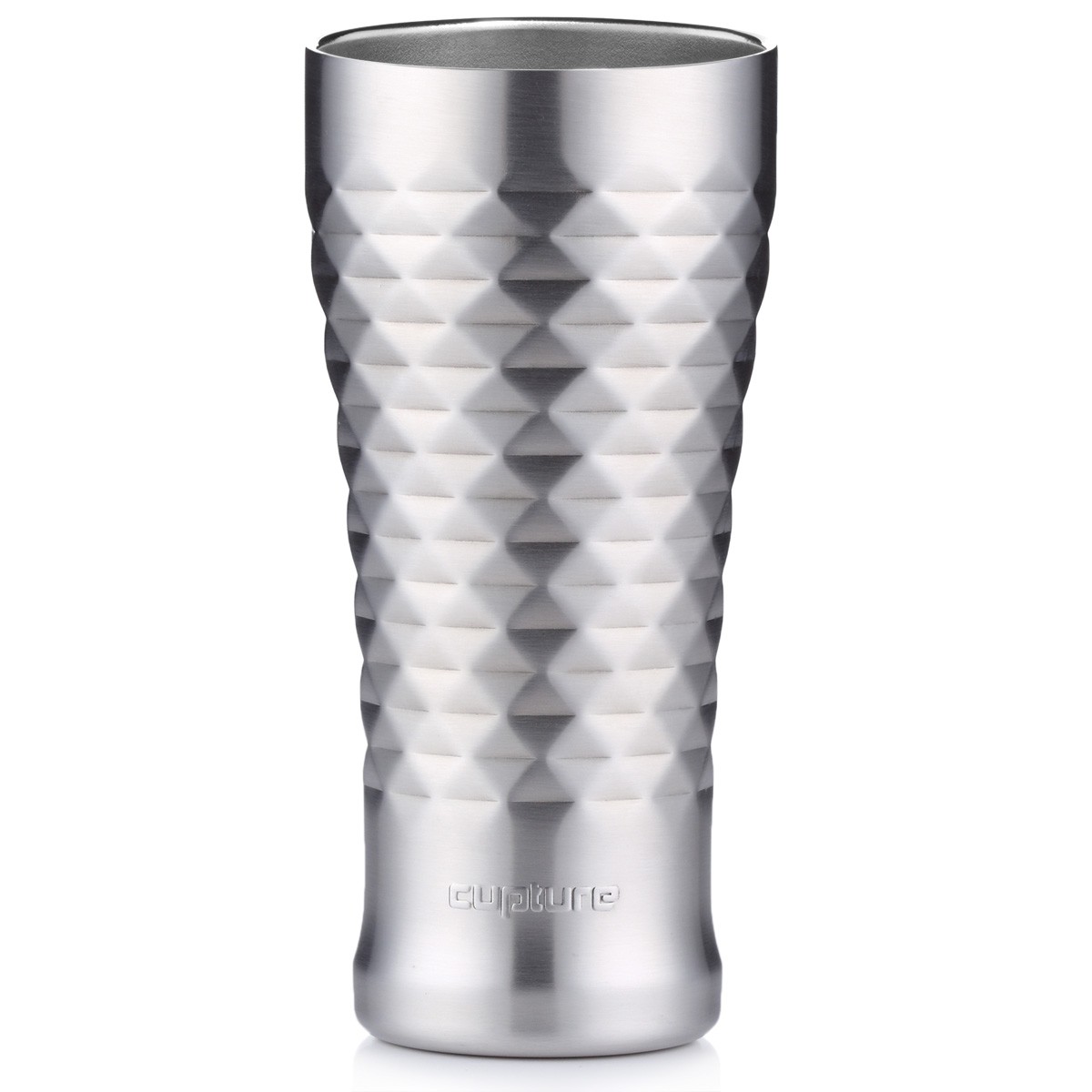 Stainless Steel Pint Cup 16 oz, Quilted
