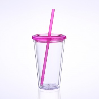 Classic Tumbler 16 oz, Pink