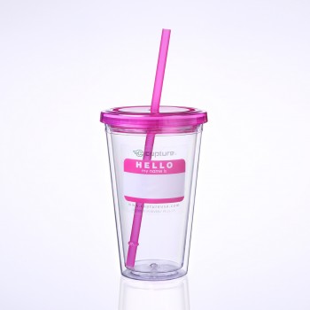 Classic Tumbler 16 oz, Pink
