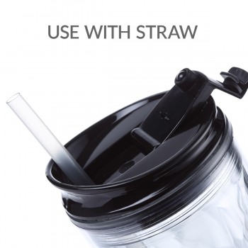 Crystal tumbler 22 oz - Black Diamond