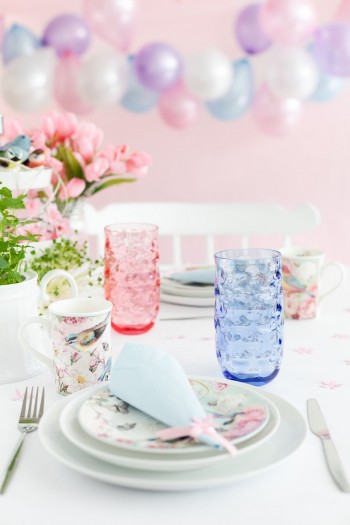 Impression Plastic Tumblers, 20 oz, 4 Pack (Assorted Colors)