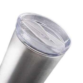 Travel Tumbler Stainless Steel - 32 oz (Silver)