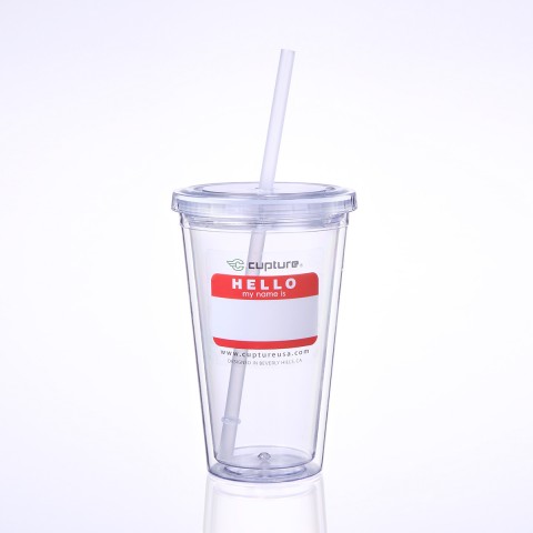 Classic Tumbler 16 oz, Clear
