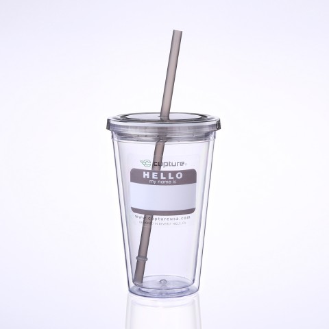 Classic Tumbler 16 oz, Gray