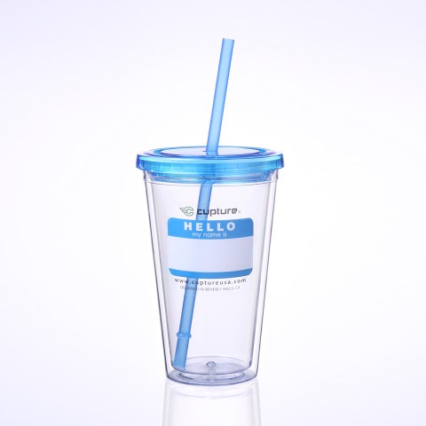 Classic Tumbler 16 oz, Sky Blue