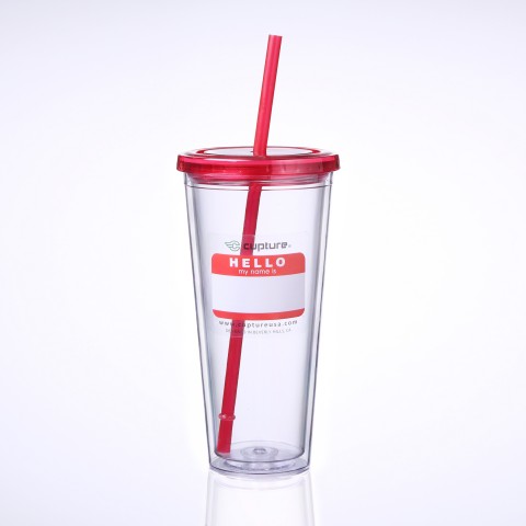 Classic Tumbler 24 oz, Red