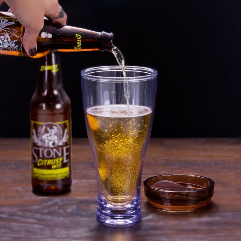 Beer Mug 28 oz, Brown 