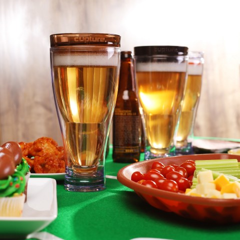 Beer Mug 28 oz, Brown 