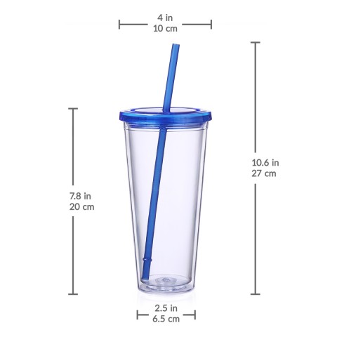 Classic Tumbler 24 oz, Blue