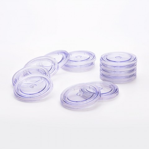 Classic Clear Lids, 12 pack