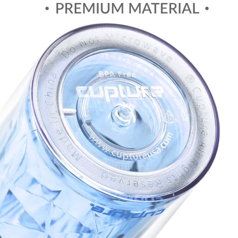 Crystal Tumbler 22 oz - Blue Sapphire