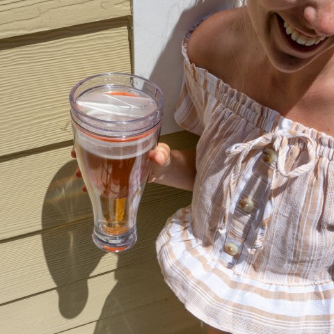 Beer Mug 28oz, Clear 