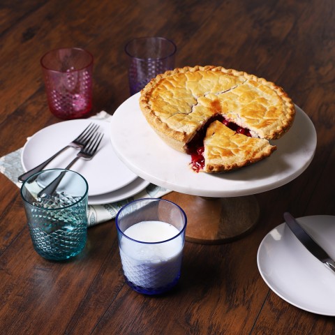 Diamond Plastic Tumblers, 24 oz / 14 oz, 8 Pack (Assorted Colors)