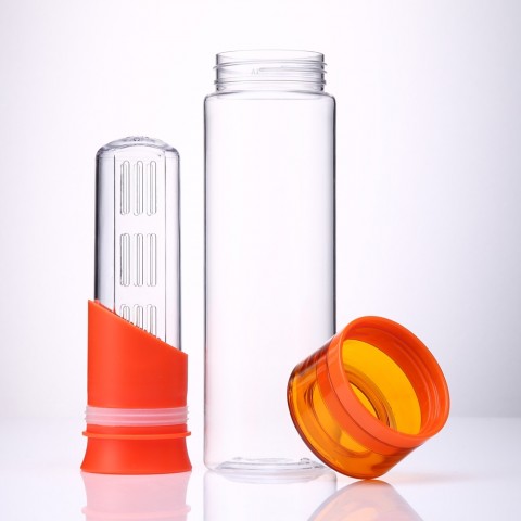 Fruit Infuser Bottle, 2 Pack - Orange