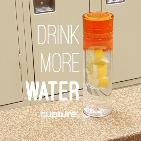 Fruit Infuser Bottle, 2 Pack - Orange
