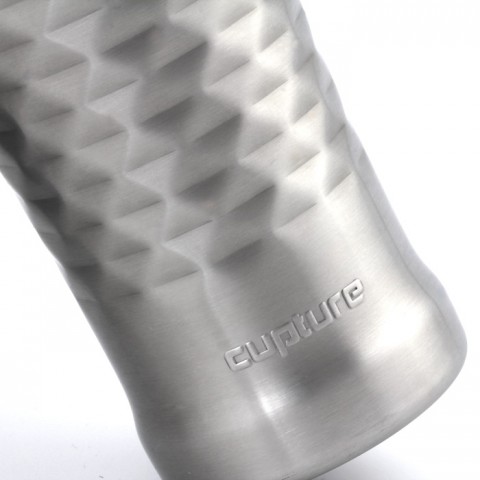 Stainless Steel Pint Cup 16 oz, Quilted