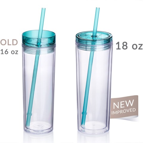 Acrylic Skinny 8 pack - Assorted Colors
