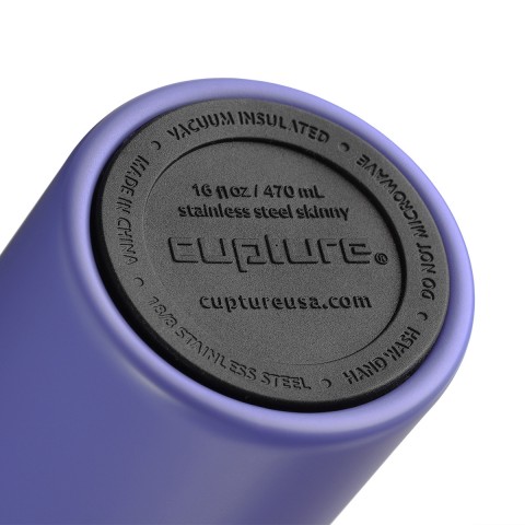 Stainless Steel Skinny Cup - 16 oz, Ultra Violet