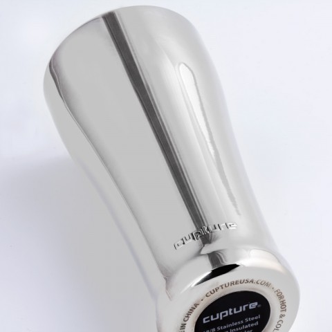 Stainless Steel Pint Cup 16 oz, Chrome