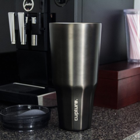 Travel Tumbler Stainless Steel - 32 oz (Titanium Grey)