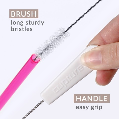 Solid Color Straws 12 Pack