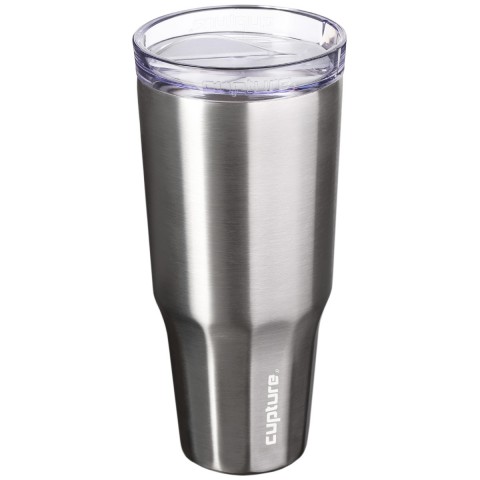 Travel Tumbler Stainless Steel - 32 oz (Silver)