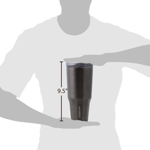 Travel Tumbler Stainless Steel - 32 oz (Titanium Grey)