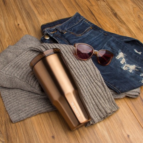 Travel Tumbler Stainless Steel - 32 oz (Copper)