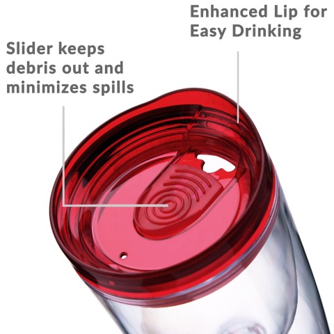 Wine Tumbler 10 oz, 8 Pack (Multicolor)