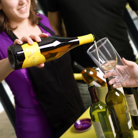 Wine Tumbler 10 oz, 8 Pack (Multicolor)